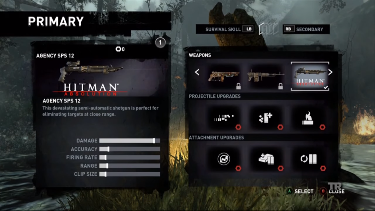 Дробовик "Agency SPS 12" из дополнения для "Tomb Raider" (2013г.)