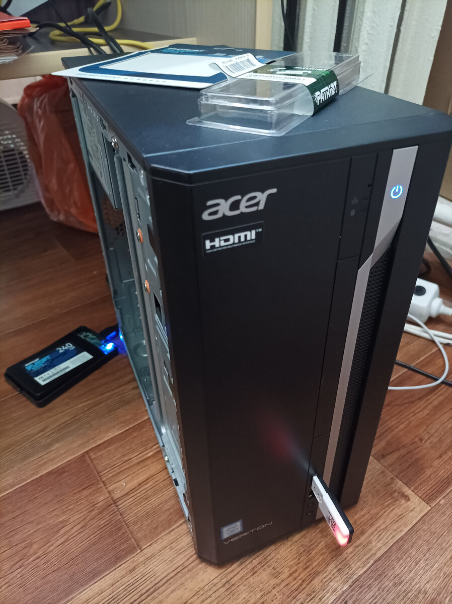 Системный блок Acer s2710g медленно работает