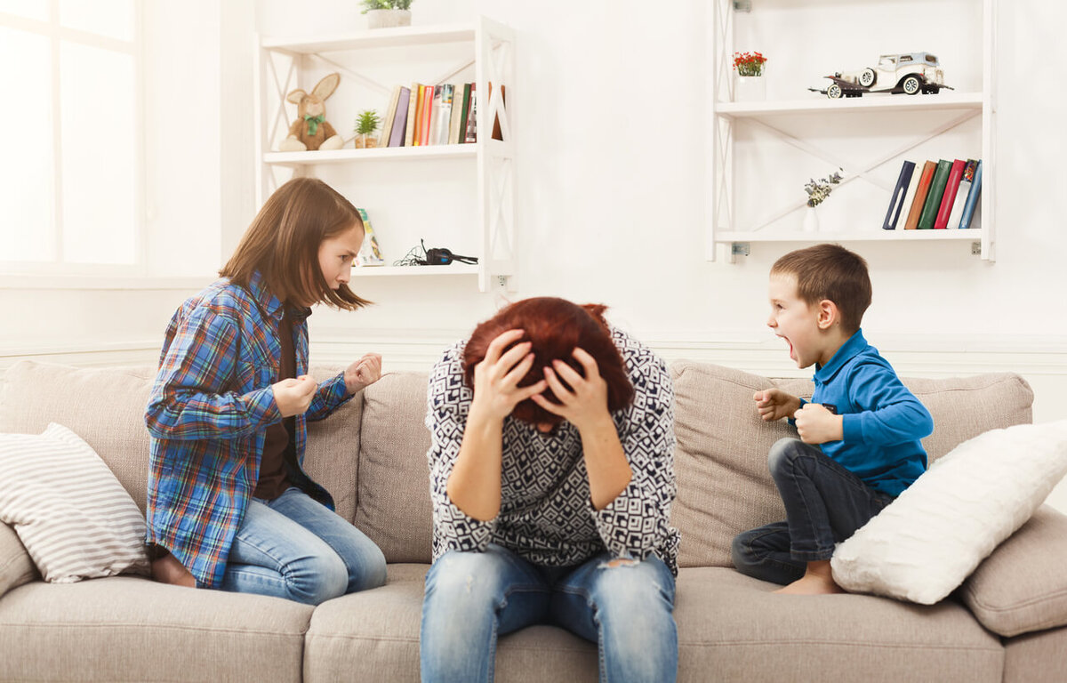 Стресс дети родители