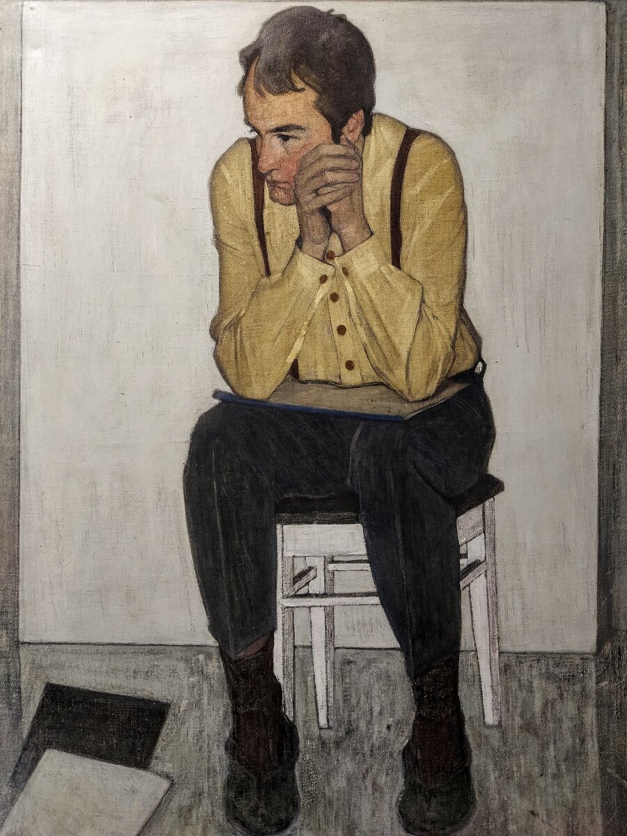 Иван Иванович Несынов "Портрет Владислава Несынова",Иркутский областной художественный музей.