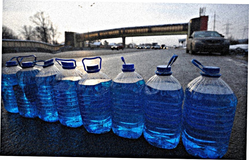 Можно ли разбавлять омывайку водой зимнюю