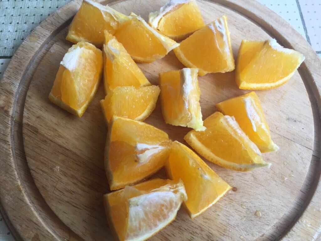 Варенье из крыжовника с апельсином без мясорубки