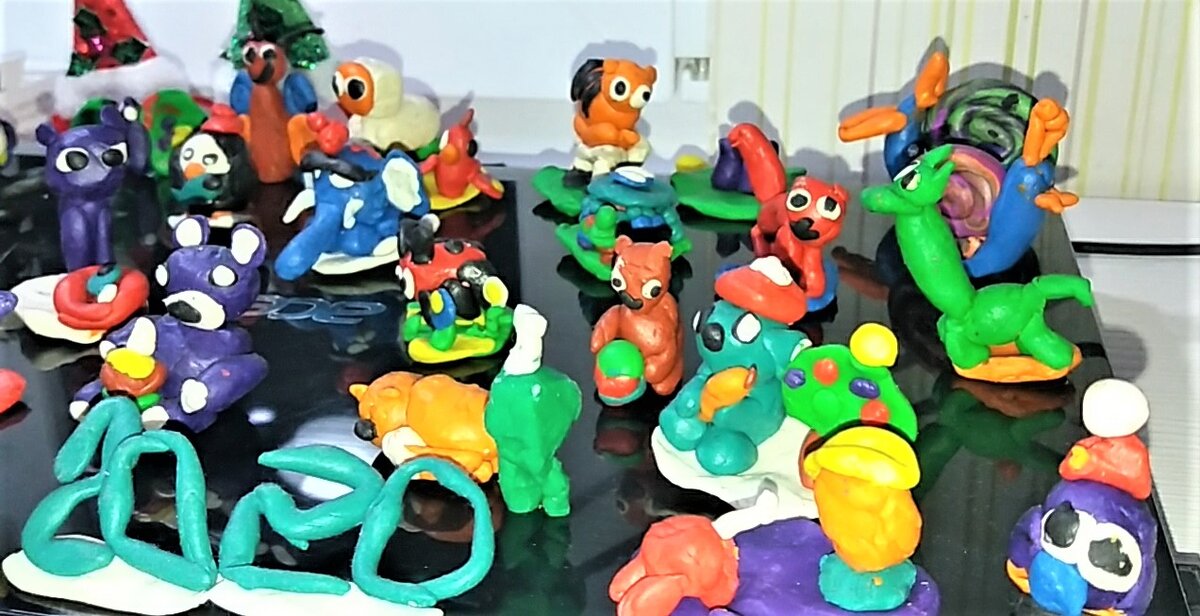 Это прошлогодние поделки
