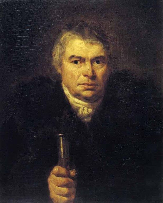 Орест Кипренский «Портрет А. К. Швальбе (портрет отца)»