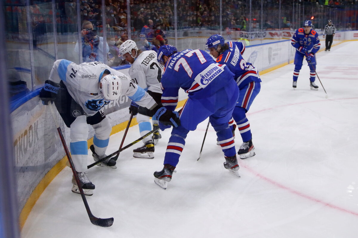 СКА в Минске обыграл "Динамо" со счётом 3:2, Фото: Максим Константинов, P1spb.ru