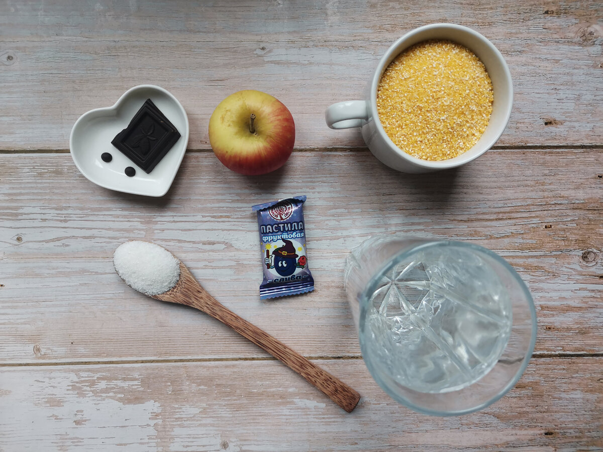 Ингредиенты для приготовления для каши «Миньон»