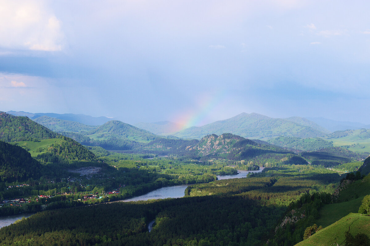 Долина реки Катунь