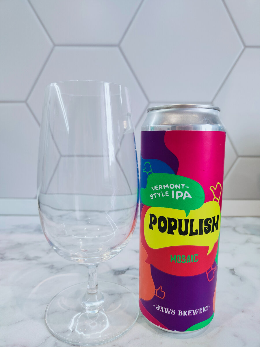 Пиво "Populism Mosaic" (Популизм Мозаик) от Jaws Brewery