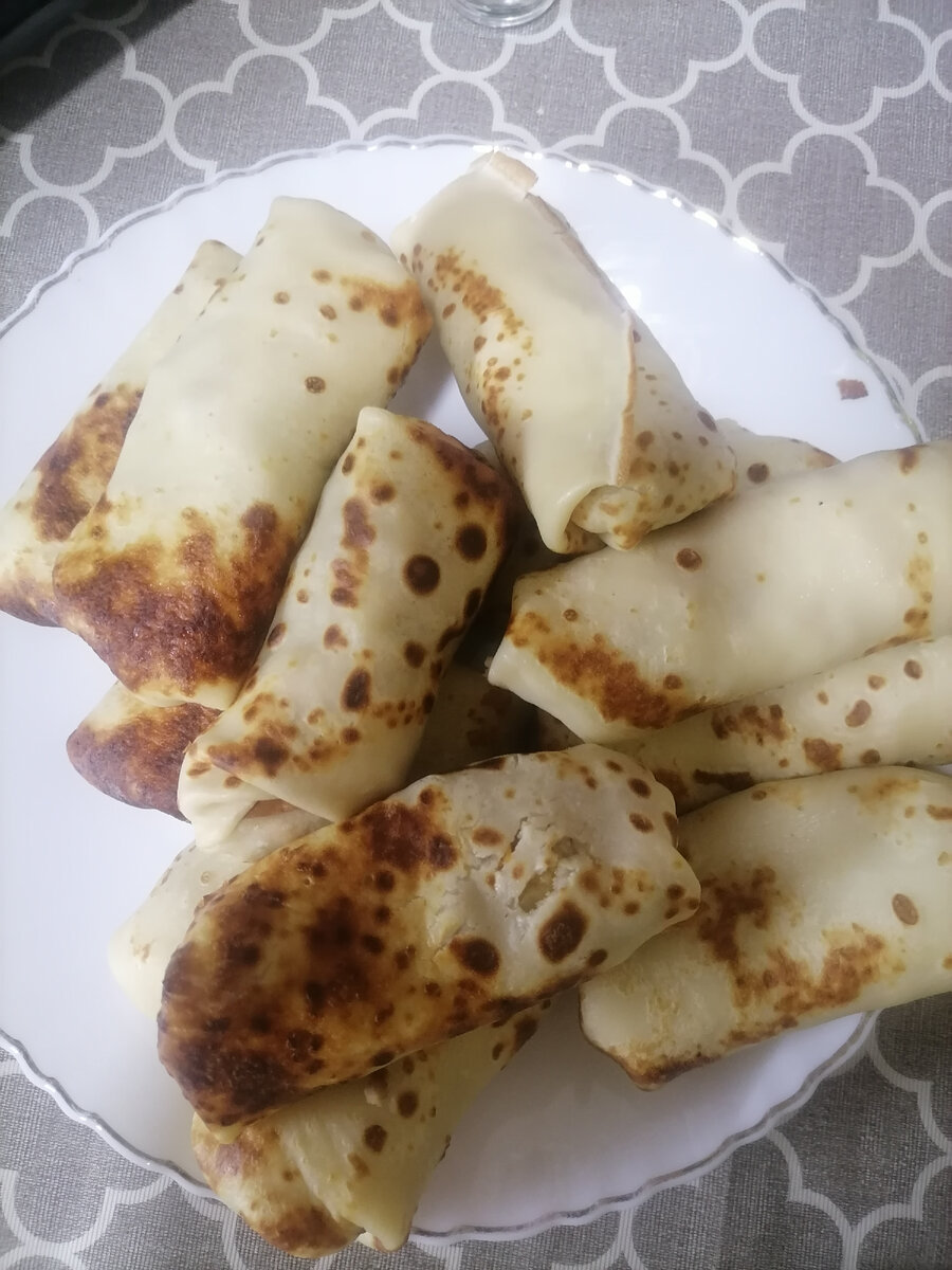 Блинчики с мясом