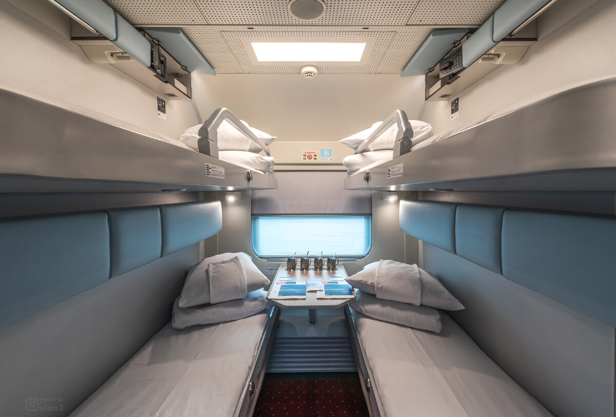 Купе двухэтажного вагона «2020». Фото: Алексей Уланов