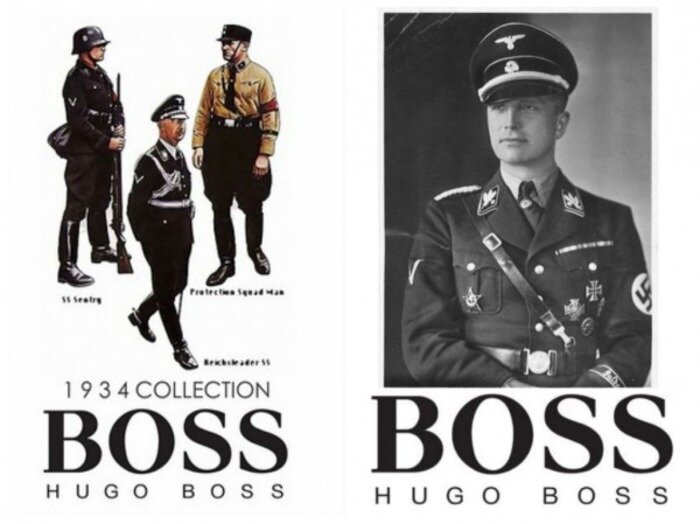 Униформа СС и Hugo Boss