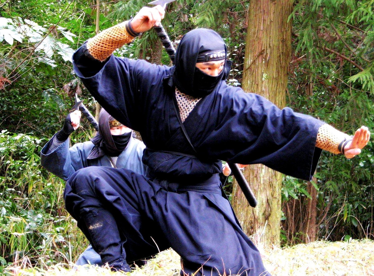 Ниндзя – раскрученное название, которое западные киношники дали японским отрядам убийц