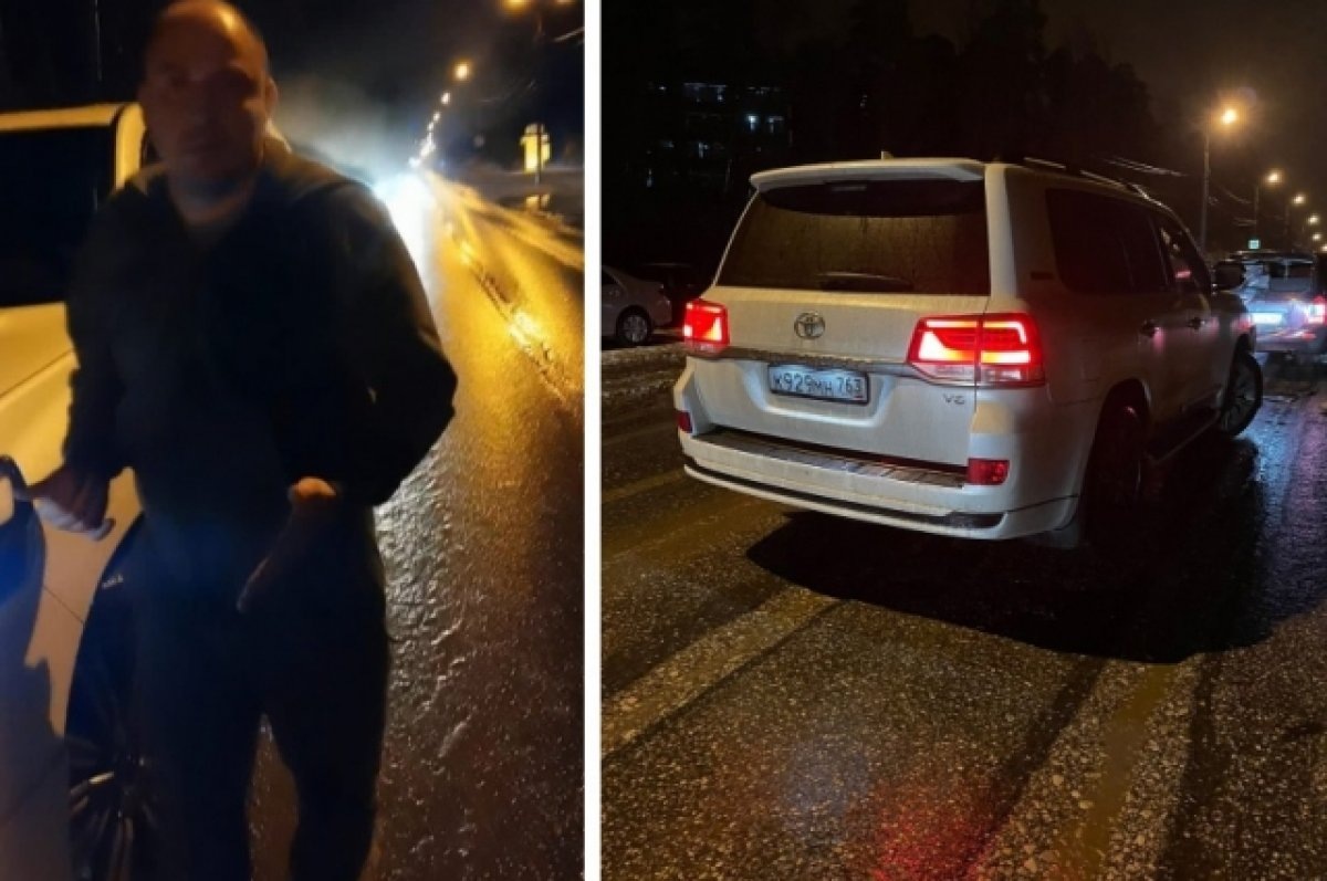    Полиция Тольятти ищет водителя столкнувшегося с 3 машинами и скрывшегося