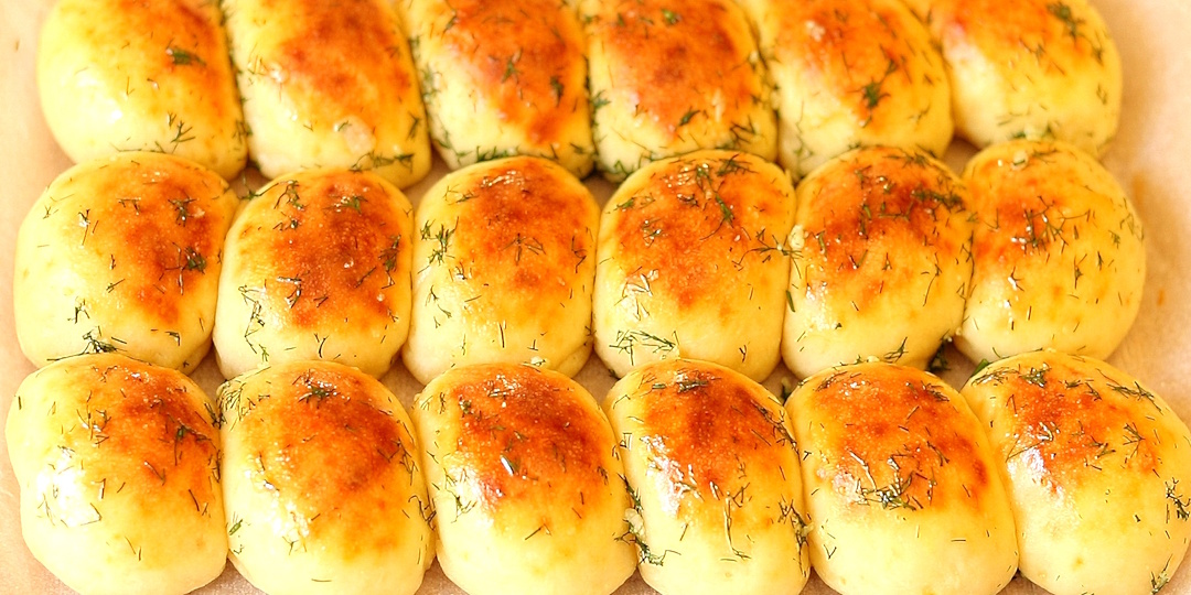 Пампушки с Чесноком и без Дрожжей. Пробовали с борщом? Творожное воздушное тесто за 5 Минут!