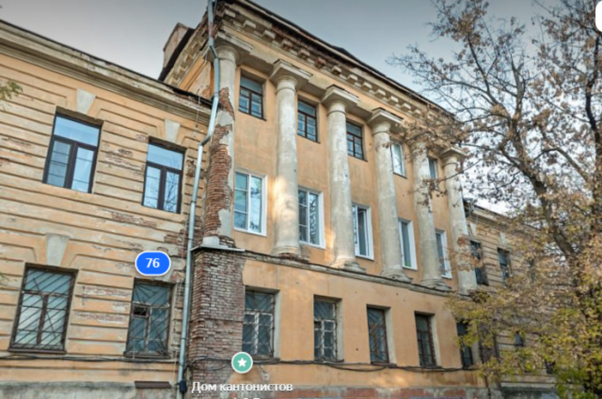    В Воронеже «Дом кантонистов» отреставрируют до конца 2024 года