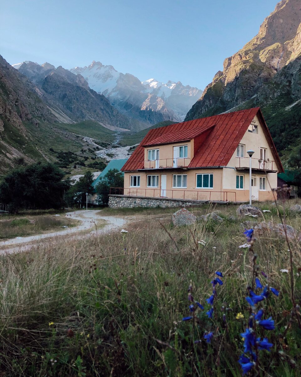 Фото альплагеря безенги