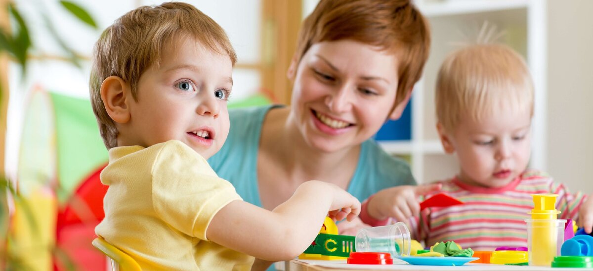 Дети в детском саду