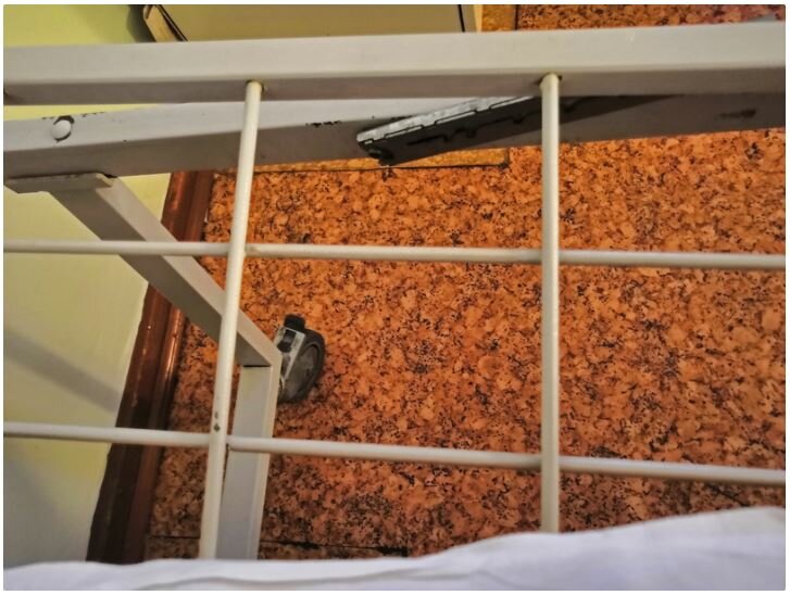 Моя "счастливая" больничная кровать. Фото из личного архива