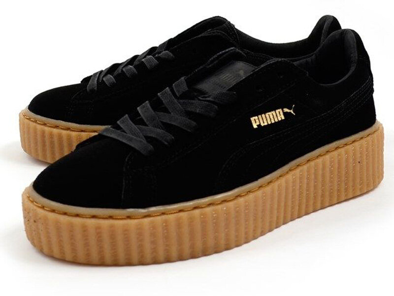 PUMA BY RIHANNA CREEPER. Фото - https://streetfoot.ru/product/puma-rihanna-creeper-chernye/