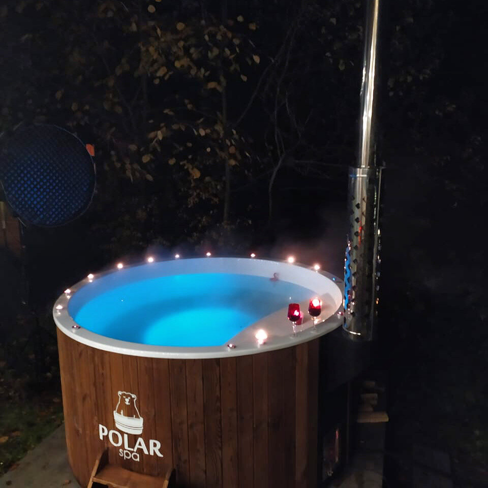 Композитная уличная купель "Элит"