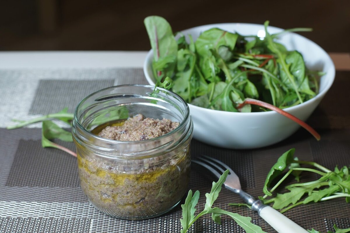 Тапенада из оливок. Фото из моего аккаунта o.gavlina в Instagram