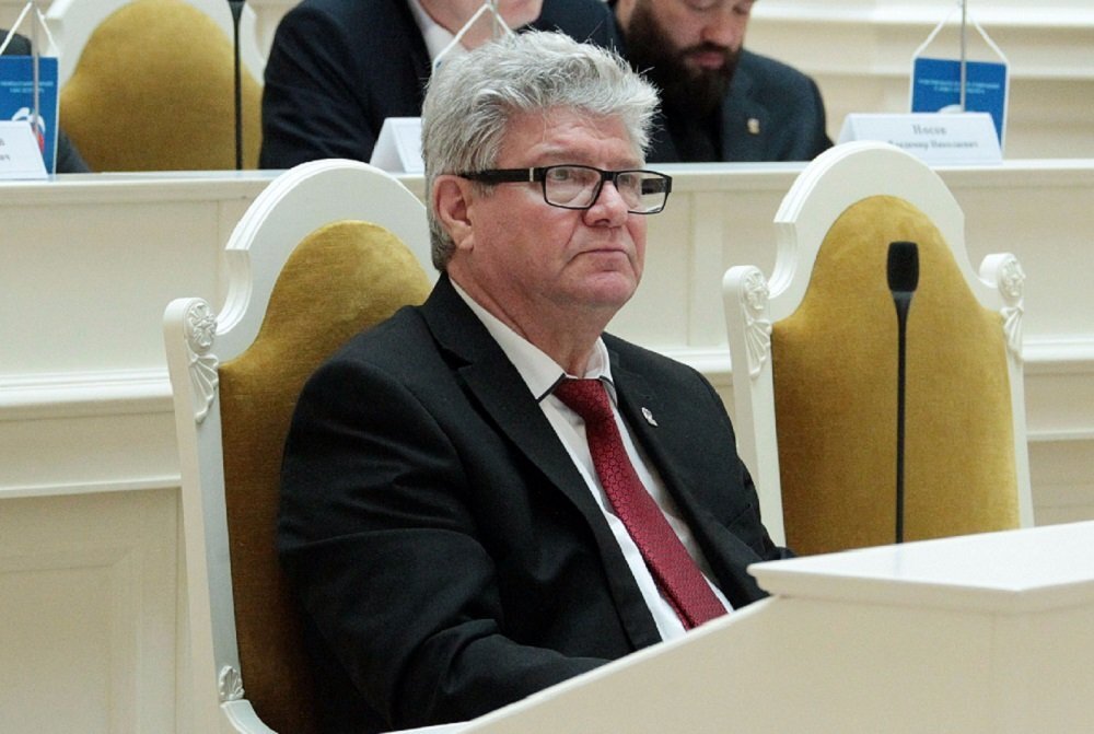 А. Ваймер в ЗакСобрании. Фото пресс-службы ЗС СПб