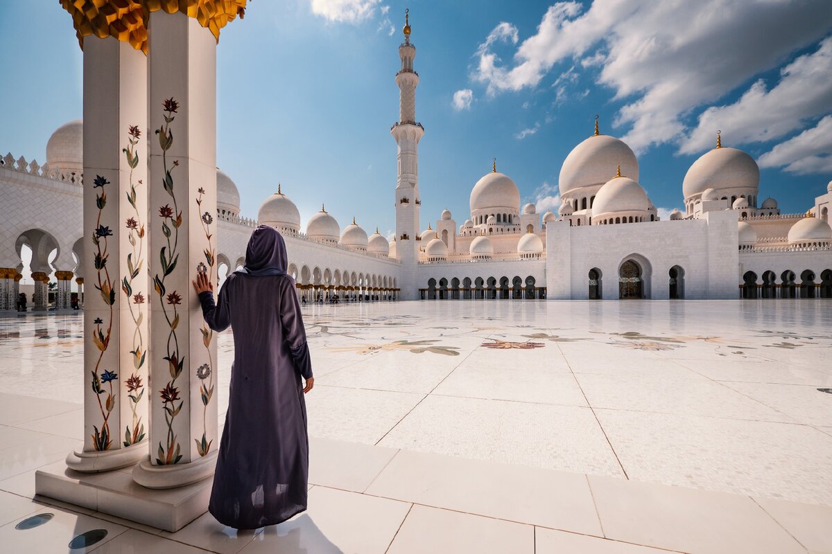 Абу-Даби мечеть шейха