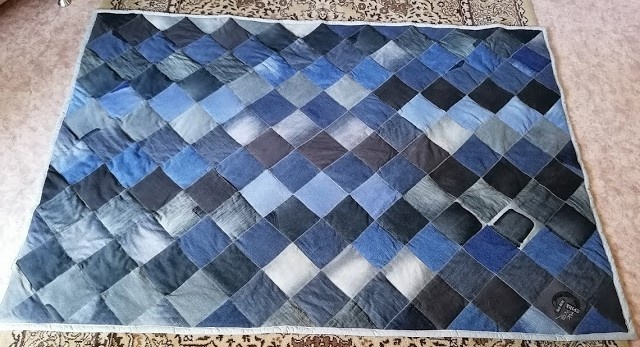 Мое первое лоскутное одеяло