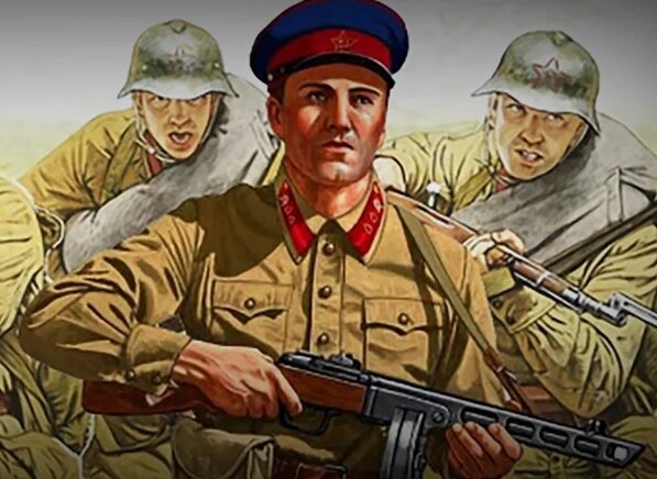 Бравые бойцы НКВД
