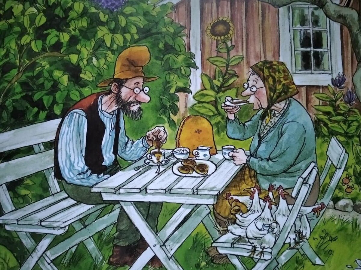 Художник Свен Нурдквист