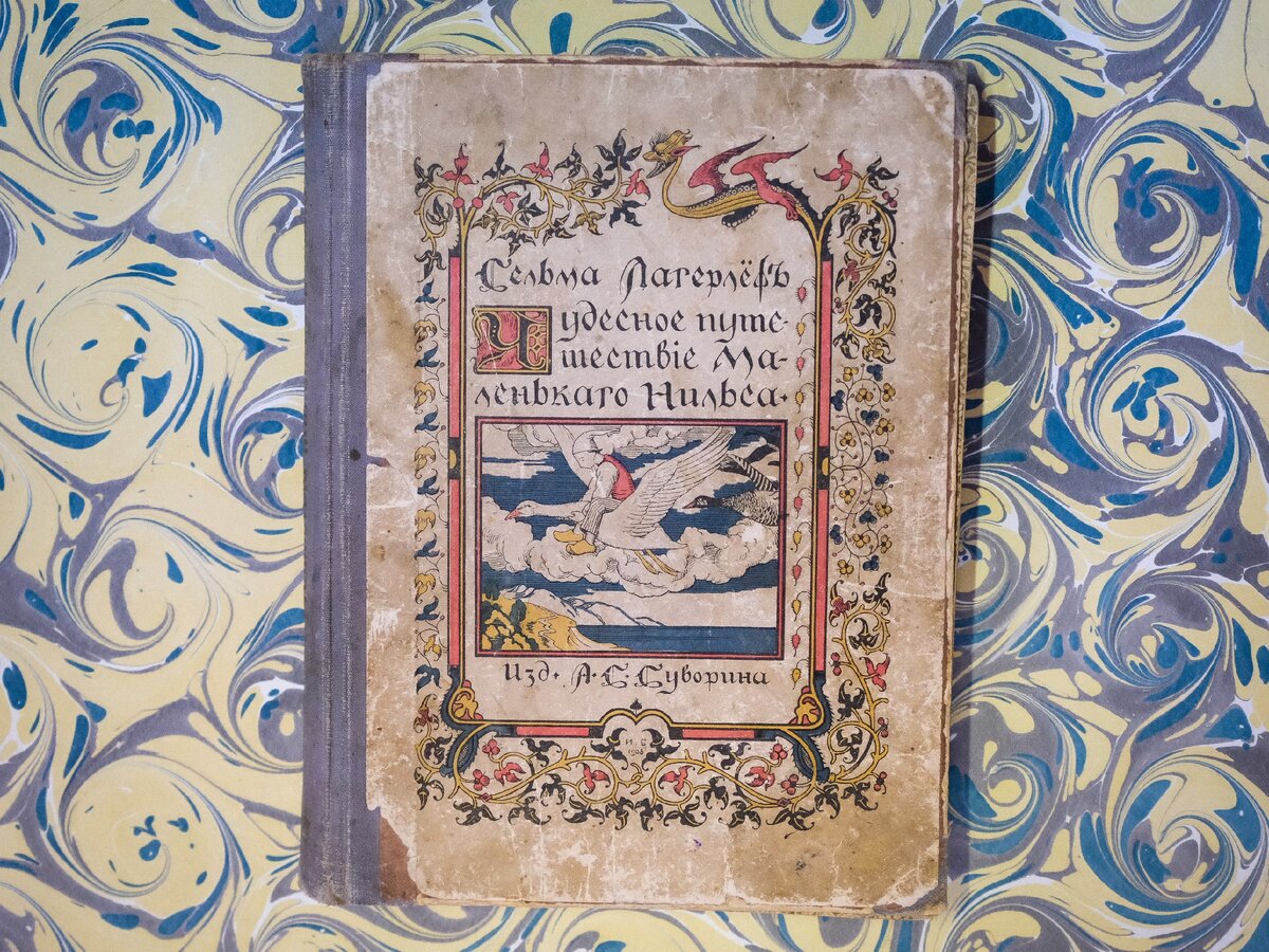 Так книга выглядела до реставрации. 