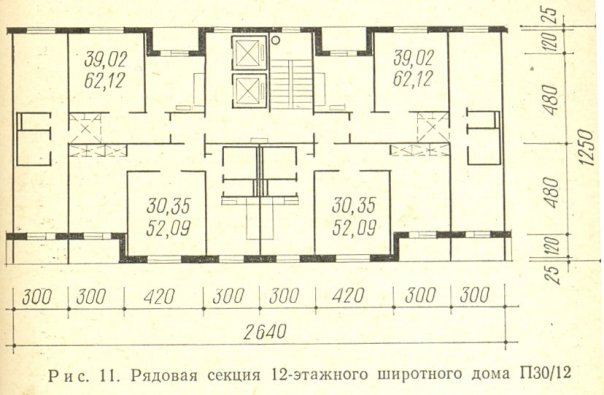 Типовой жилой дом серии П-30