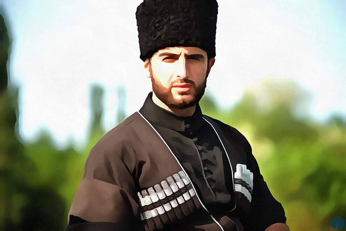 Кавказец в костюме