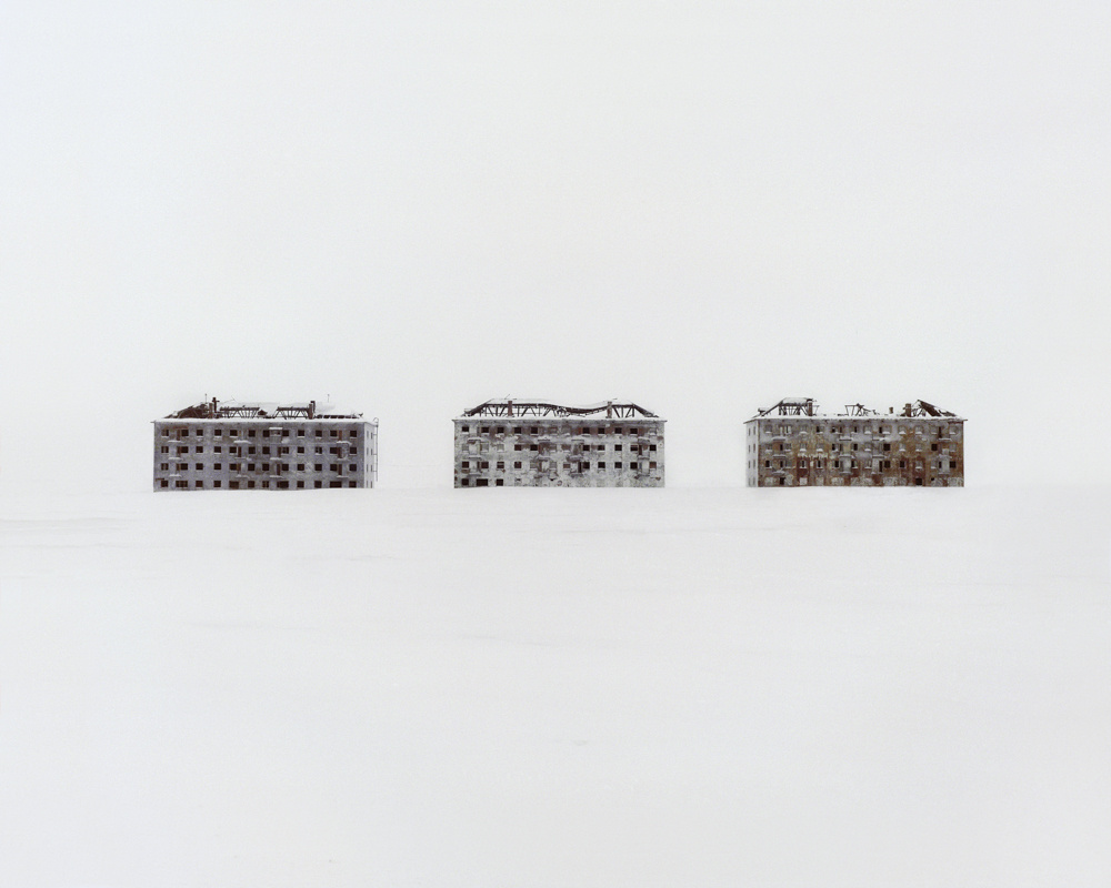 Фото Данилы Ткаченко, заброшенный посёлок в республике Коми