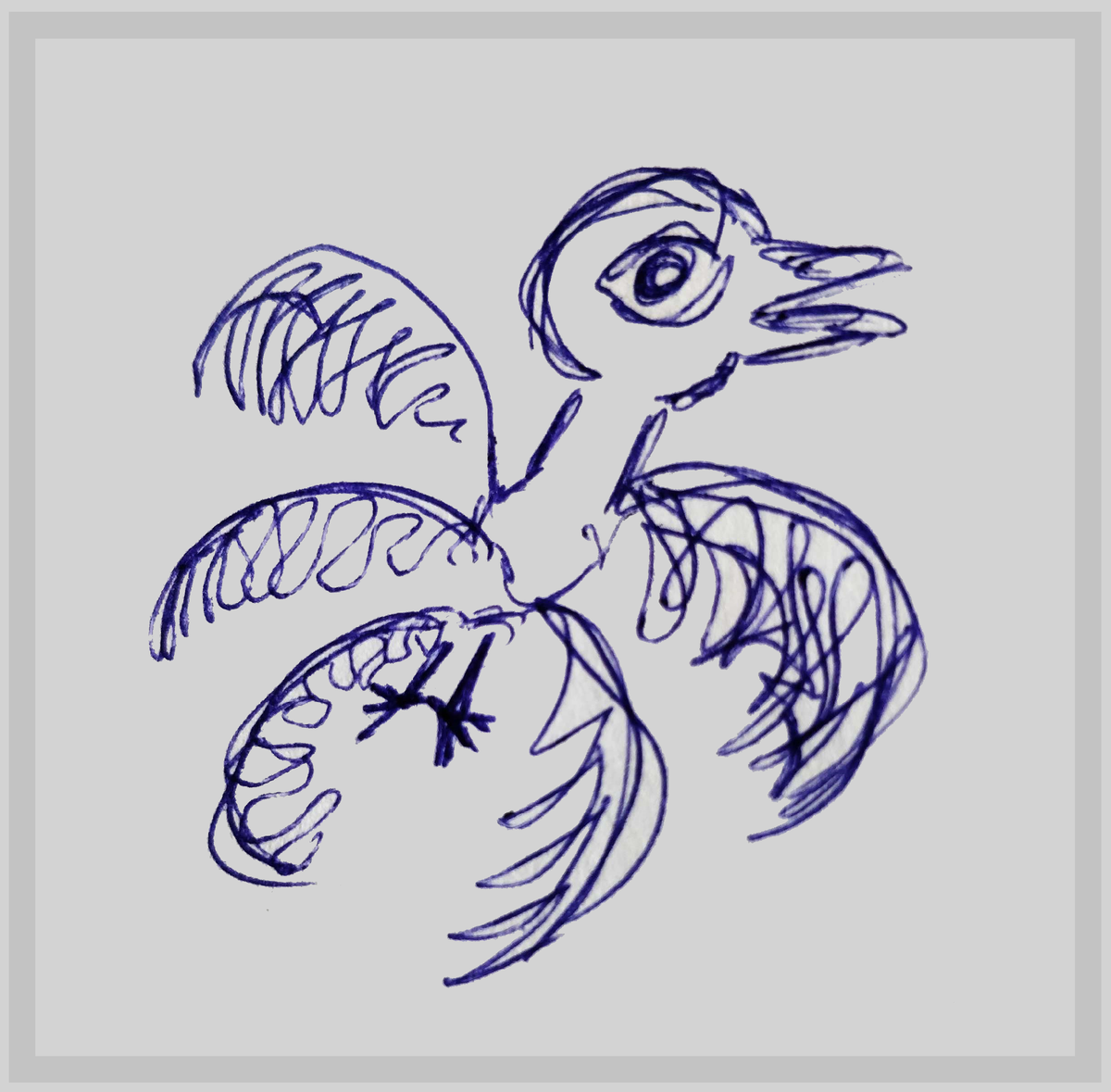 A five-winged semiraph AKA пятикрылый недофим