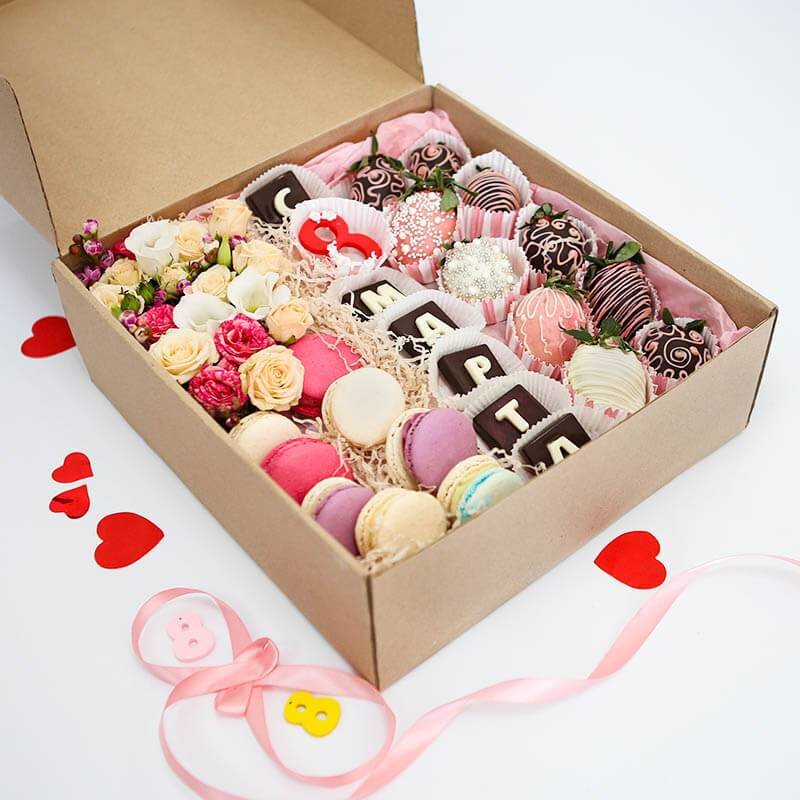 Пример набора со сладостями