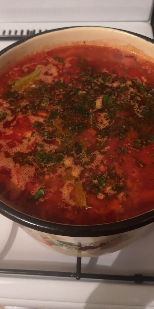 Борщ. Фото из личного архива.