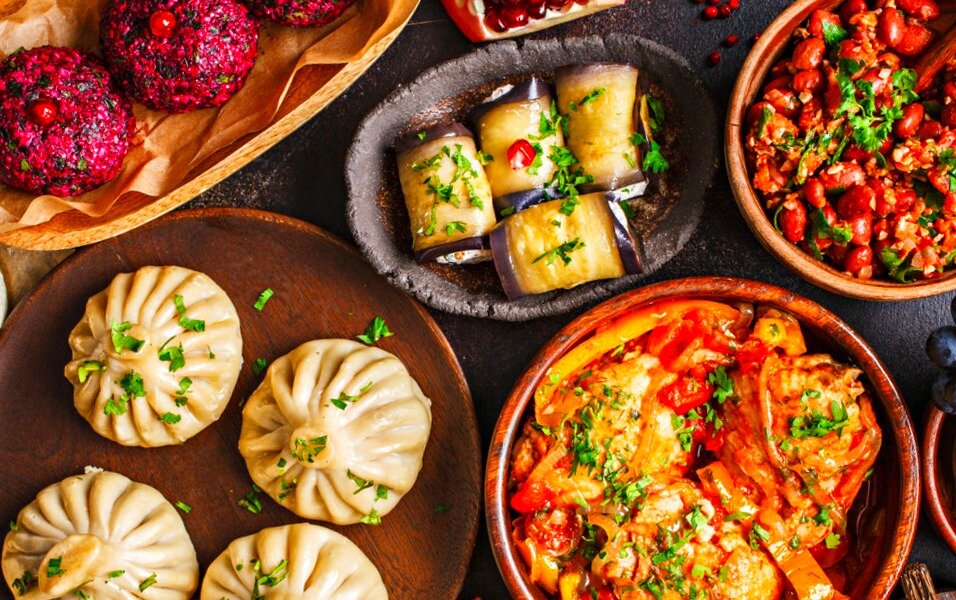 Блюда грузинской кухни.