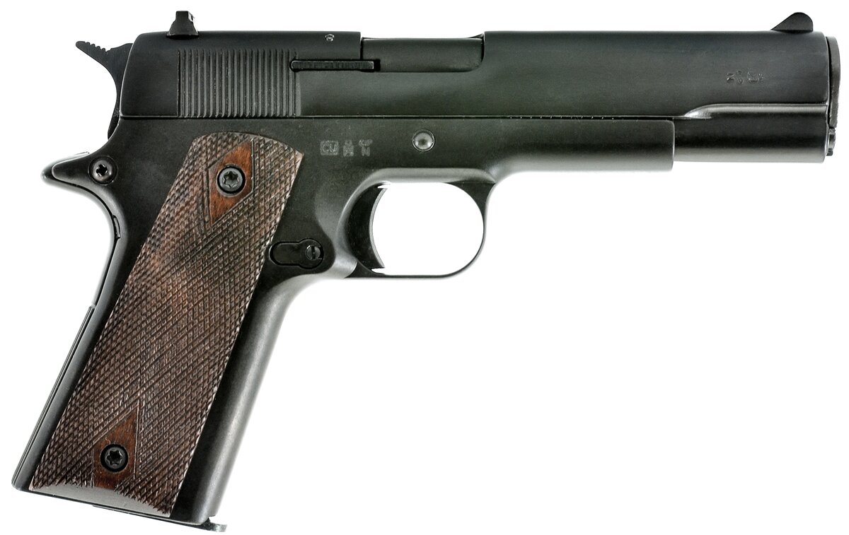 Пистолет Colt 1911 CO калибр 10х24 черный