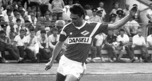 Александр Бокий в форме московского Спартака. Источник фото. 