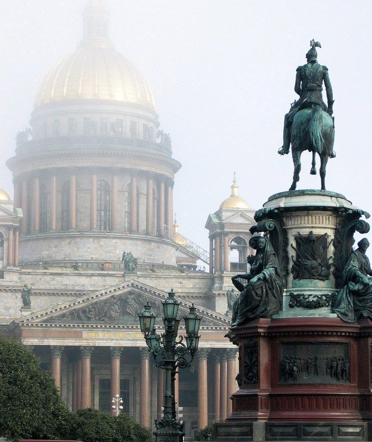 Памятник николай 1 в санкт петербурге фото