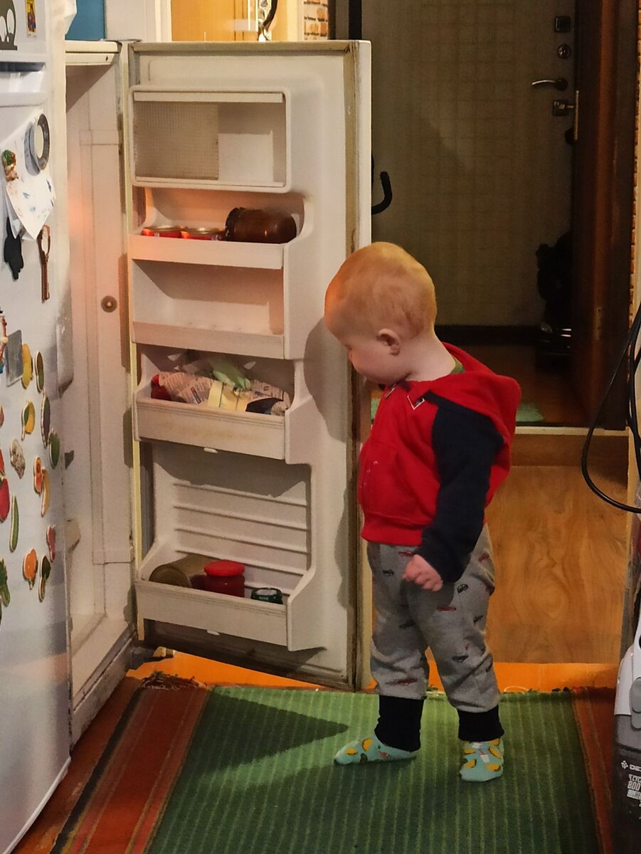 Одно из последних фото. Не спрашивайте, почему холодильников два😁