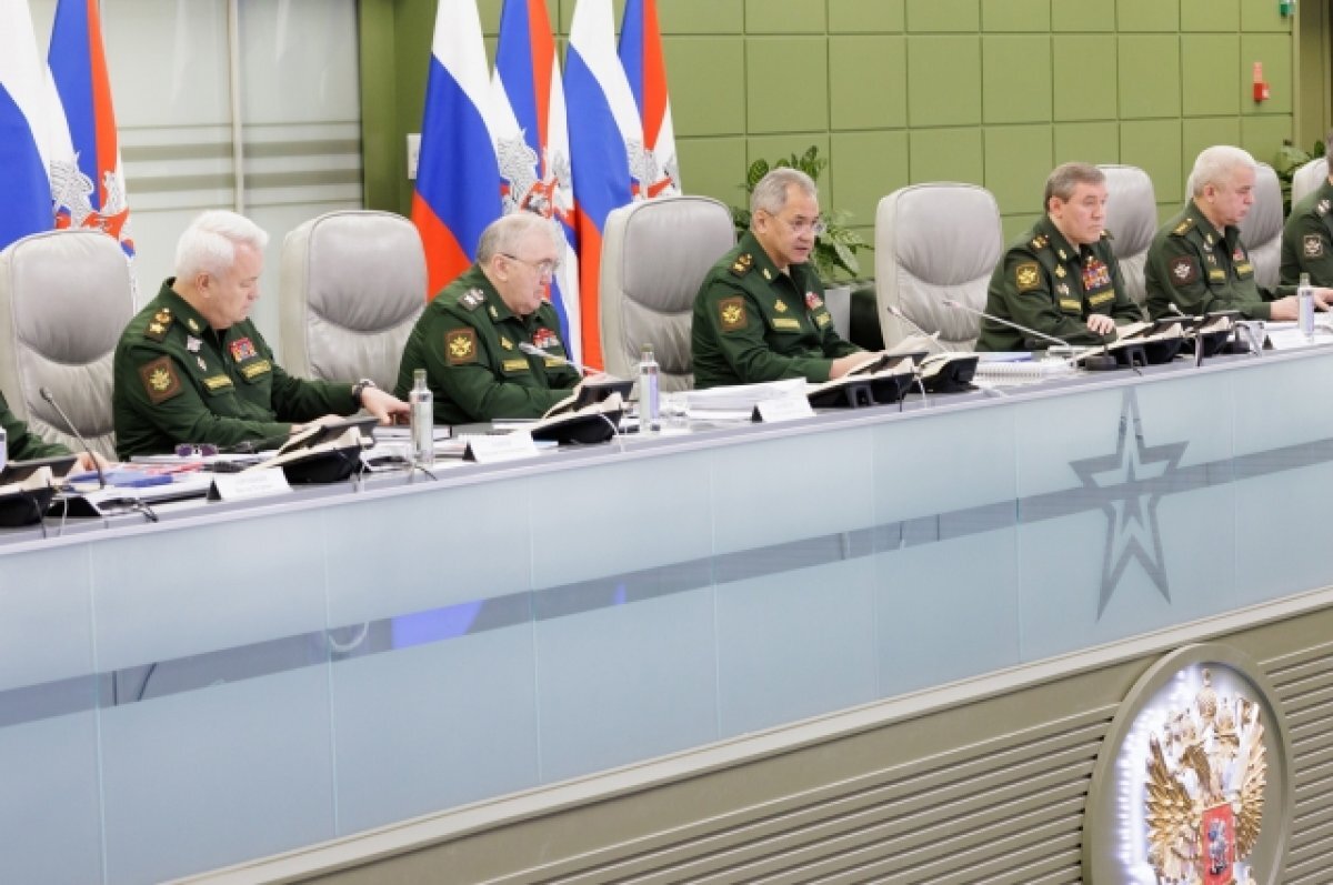    Шойгу: российские военные продолжают освобождать территорию Донбасса