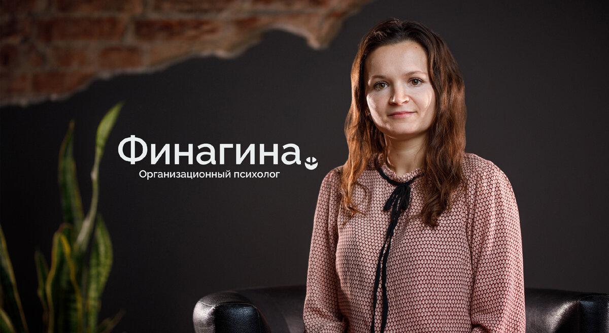 Екатерина на интервью в студии агентства