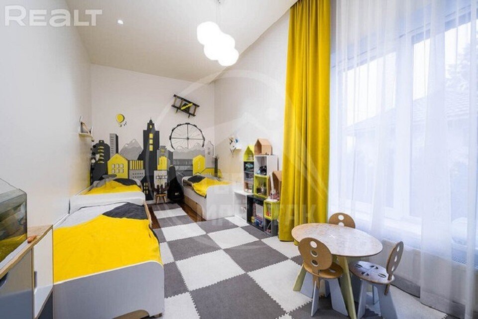     На мансардном этаже разместились комната отдыха и игровая. Фото: realt.by