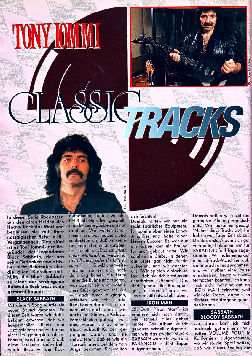 Страница журнала Metal Hammer