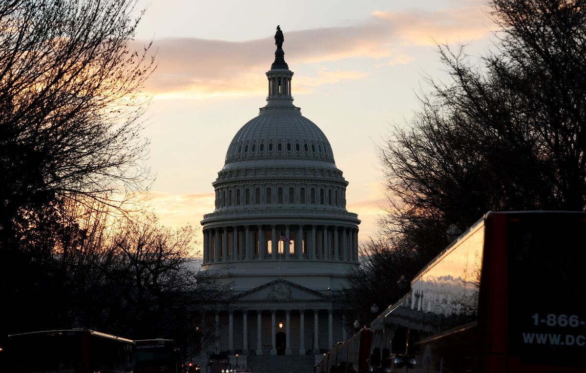    Здание Конгресса США  Justin Sullivan/Getty Images