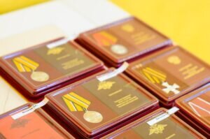  📷    Денис Паслер вручил награды оренбуржцам, участникам специальной военной операции Белов Михаил Александрович