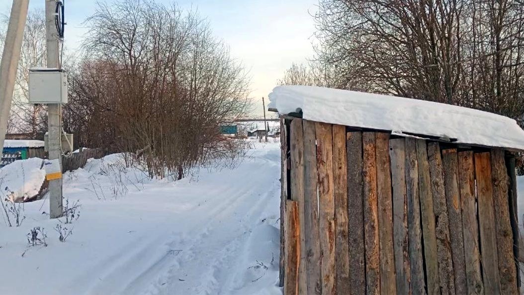 Деревенское интернет-кафе в сарае