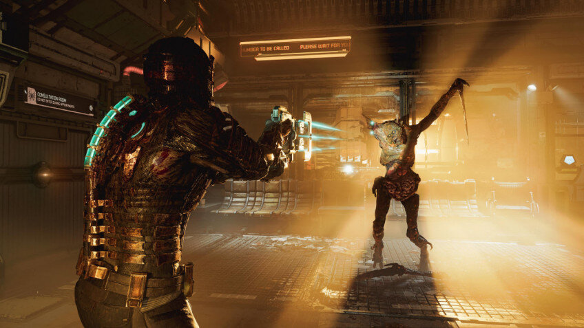    Некроморфы и мрак в первых двух часах ремейка Dead Space